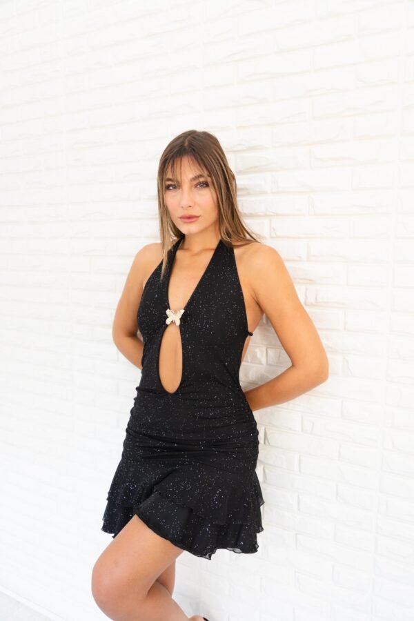 VESTIDO JESICA TUL BRILLOS