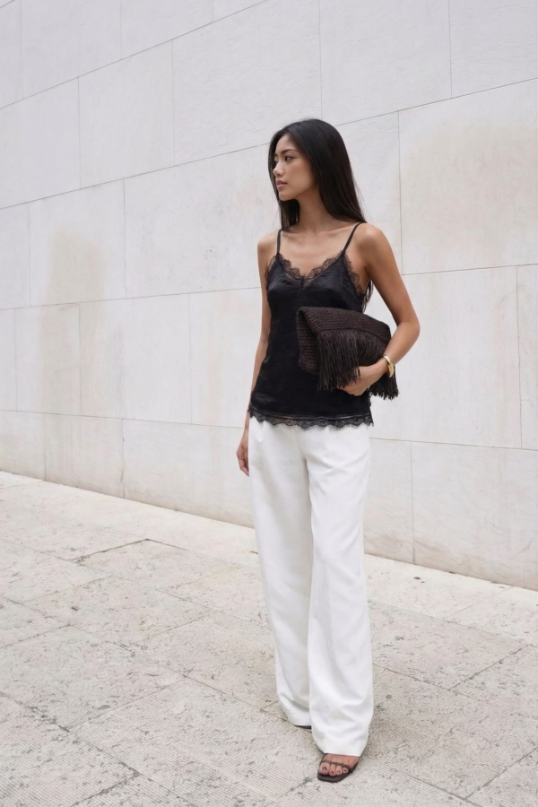 BLUSA MARINA LENCERO PUNTILLA