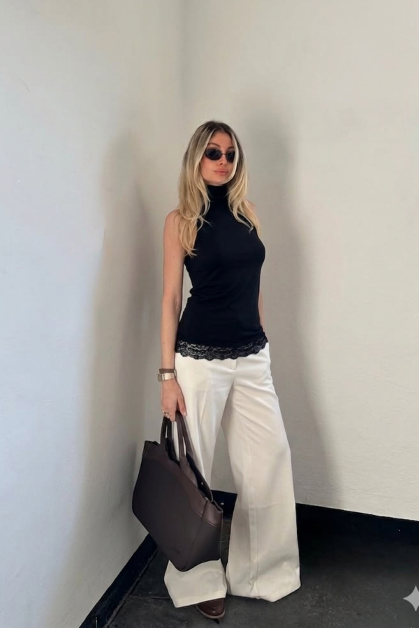 TOP VALENTINA PUNTILLA LYCRA