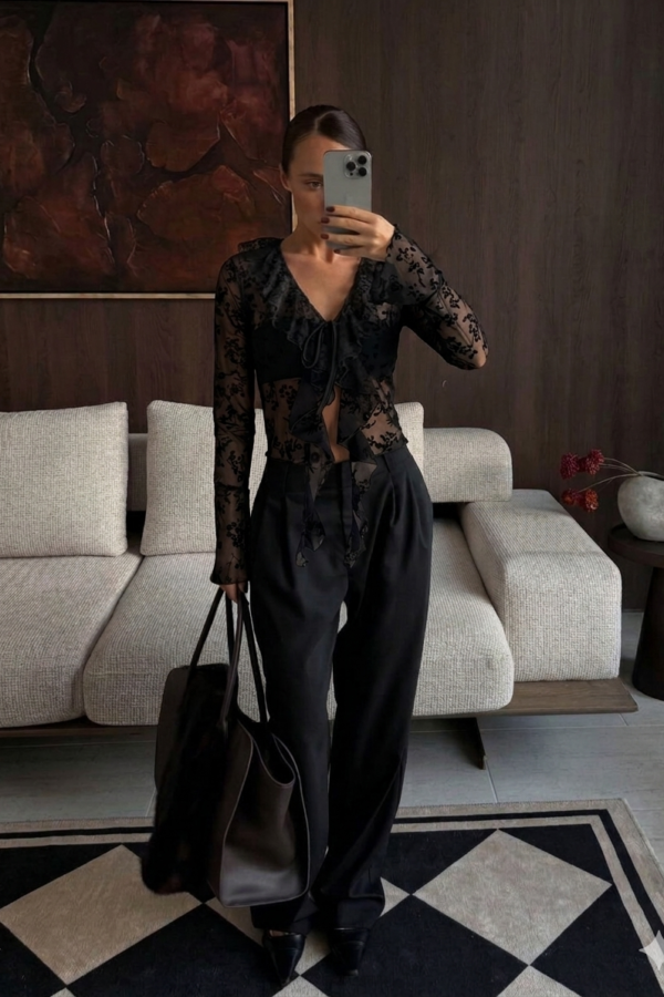 SAQUITO MACA TUL MARGARITA VELVET