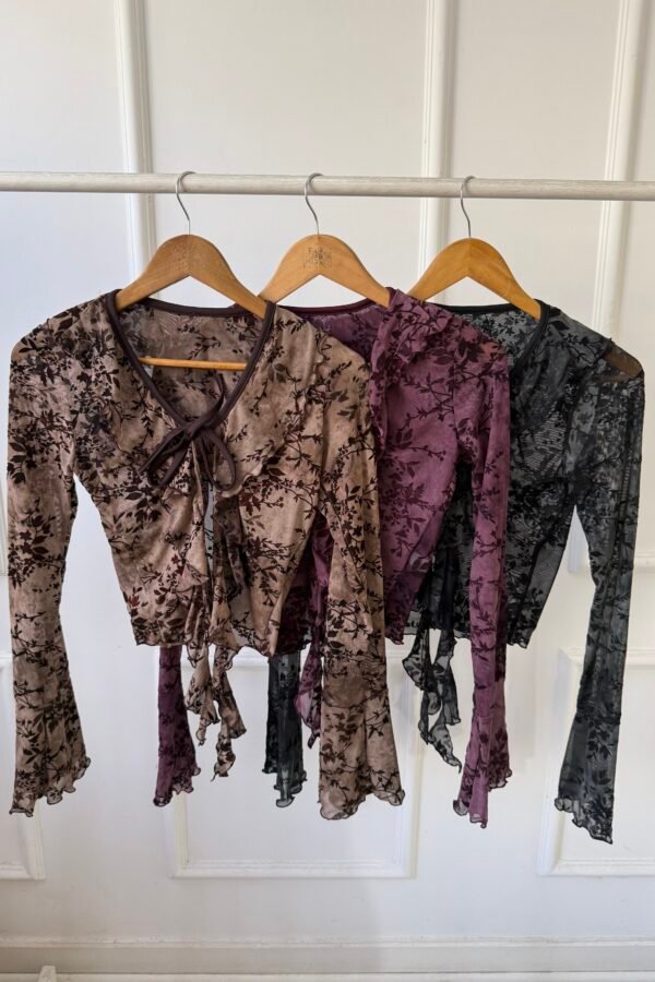 SAQUITO MACA TUL FLORES BATIK