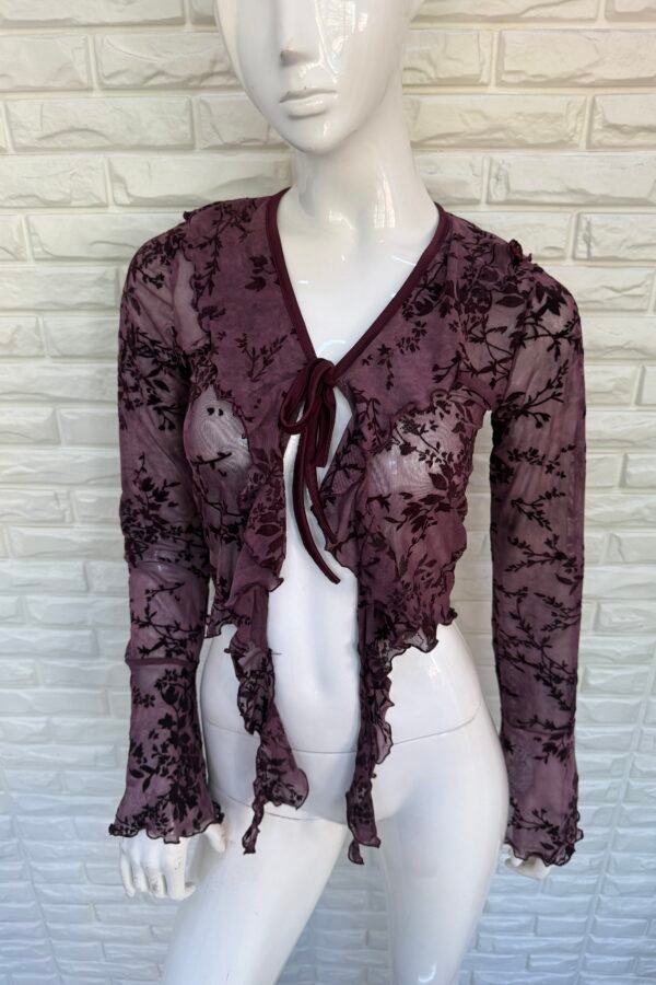 SAQUITO MACA TUL FLORES BATIK