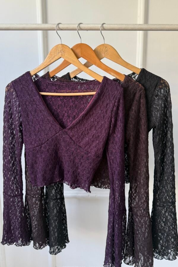 MANGA LARGA SELMA ENCAJE