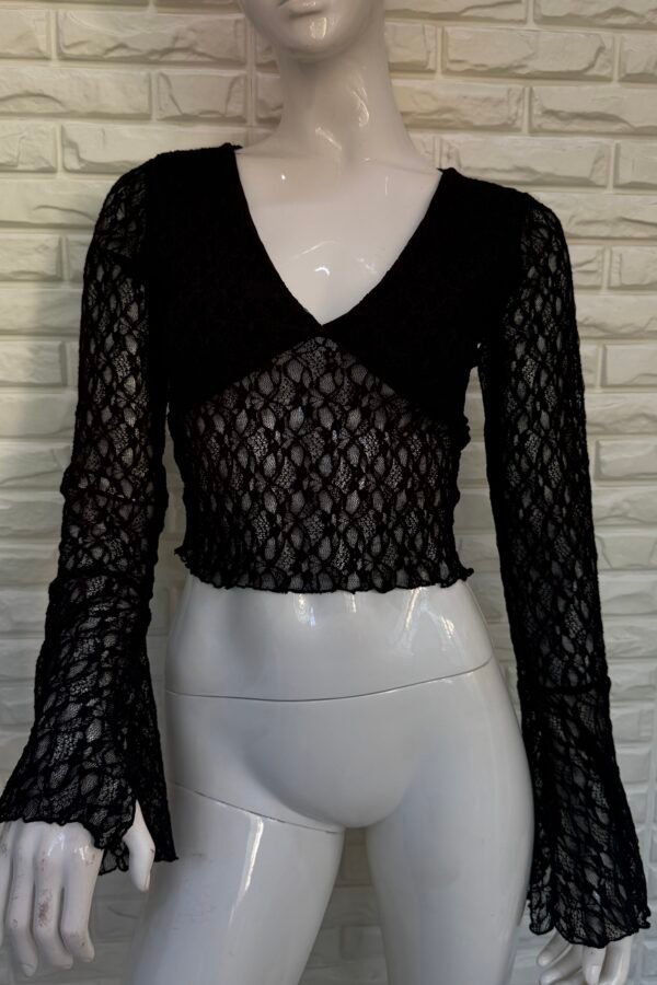 MANGA LARGA SELMA ENCAJE