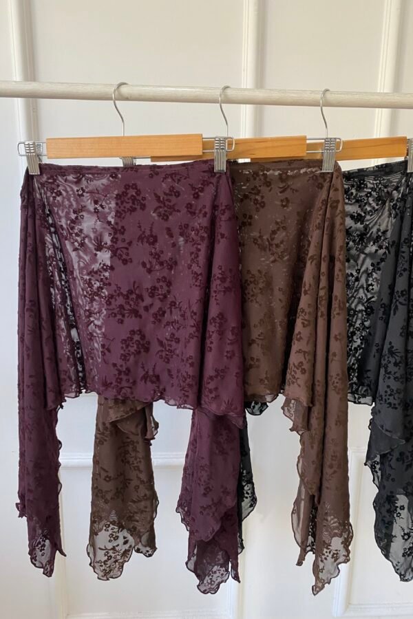 PONCHO BARBARA TUL MARGARITA VELVET