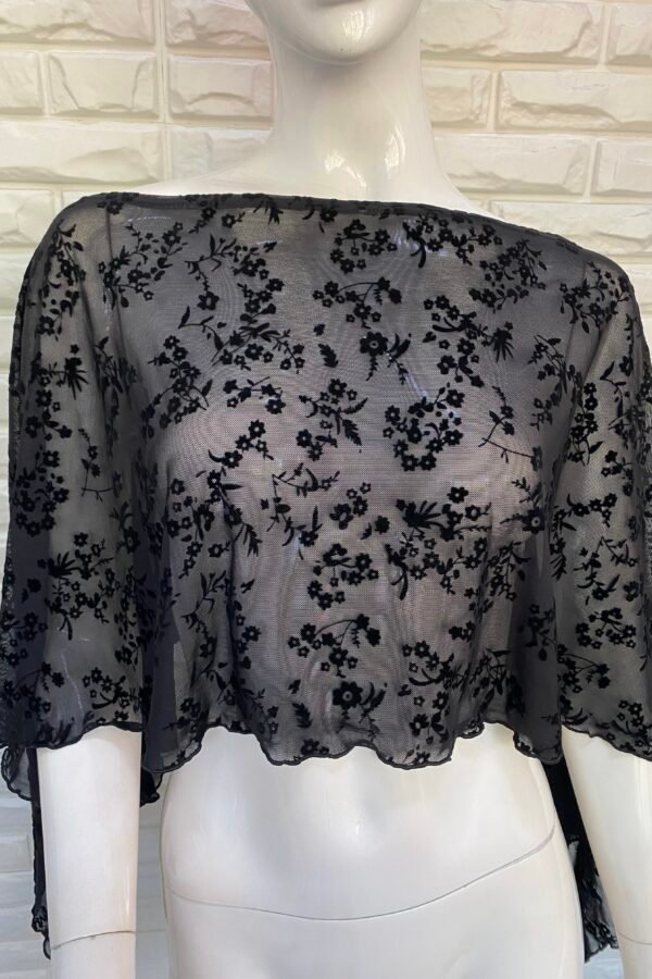 PONCHO BARBARA TUL MARGARITA VELVET