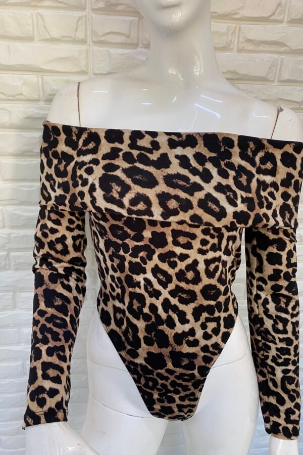 BODY AGATHA LYCRA ANIMAL PRINT