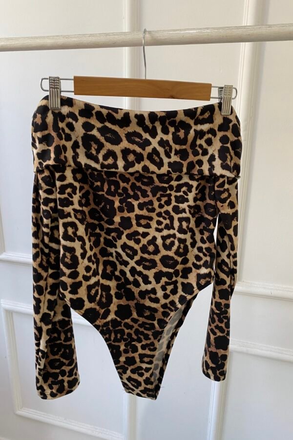 BODY AGATHA LYCRA ANIMAL PRINT