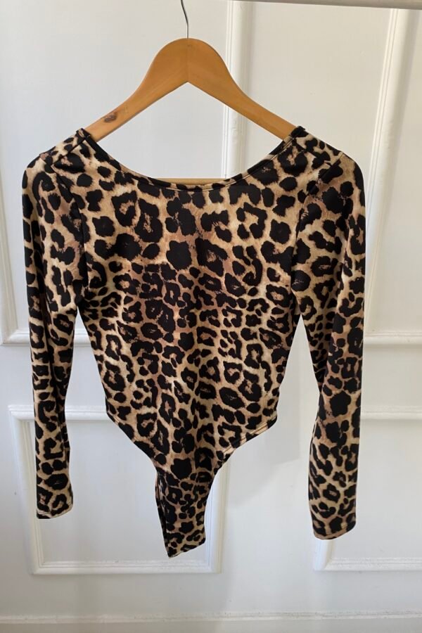 BODY IARA LYCRA ANIMAL PRINT