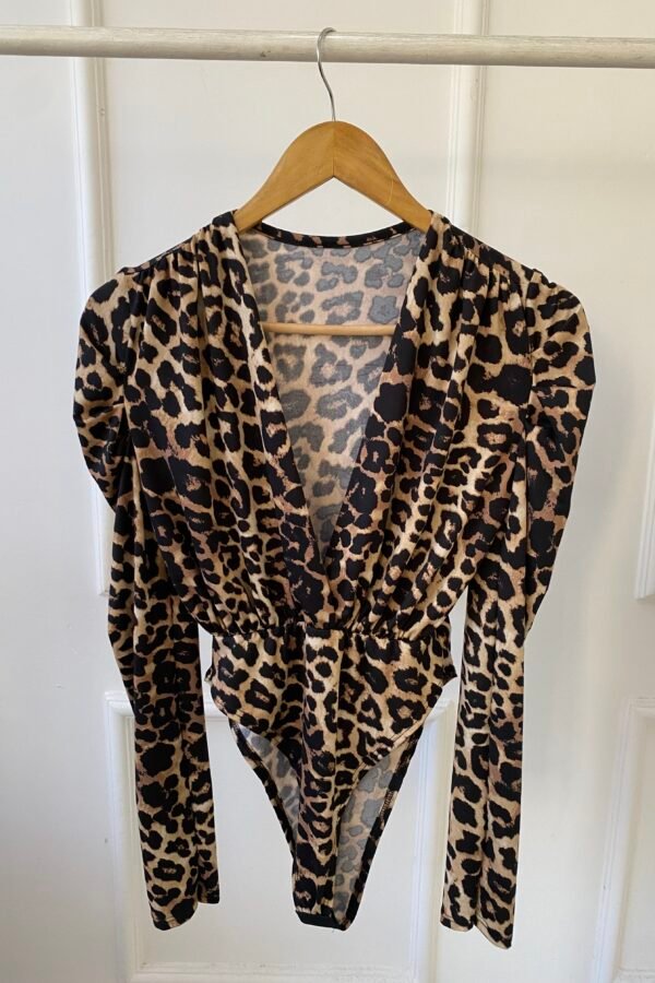BODY FIONA LYCRA ANIMAL PRINT