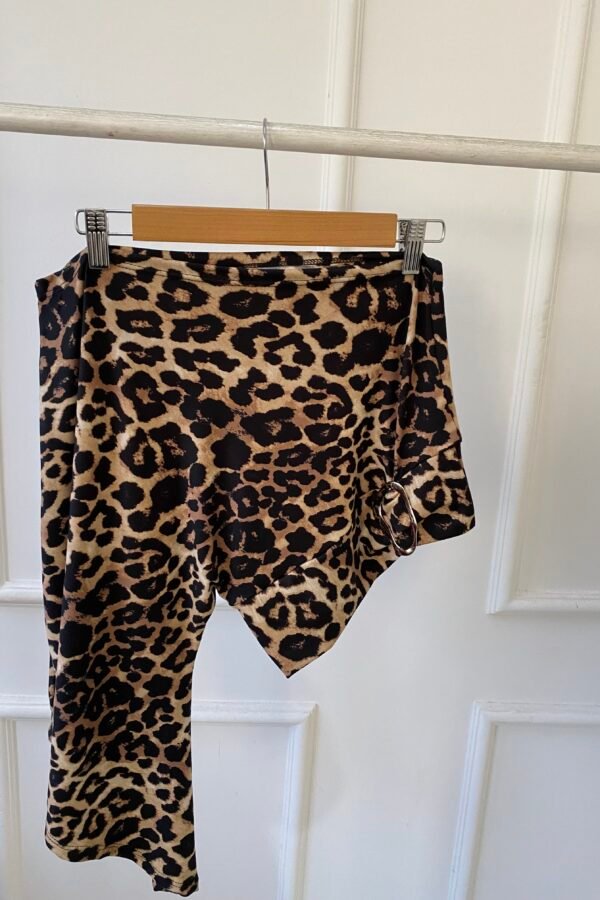 MANGA LARGA VERONICA LYCRA ANIMAL PRINT