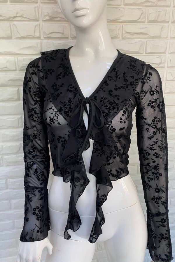 SAQUITO MACA TUL MARGARITA VELVET