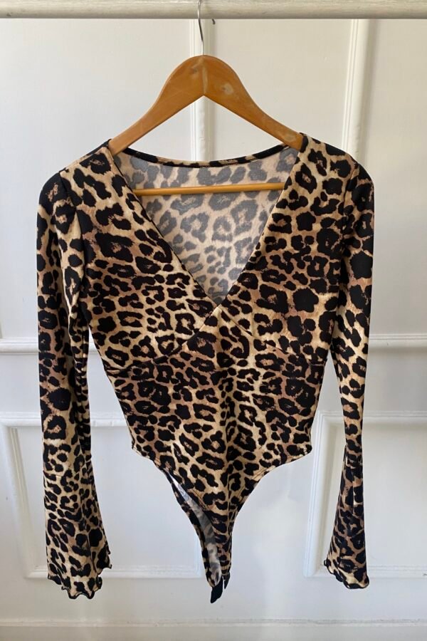BODY SELMA LYCRA ANIMAL PRINT