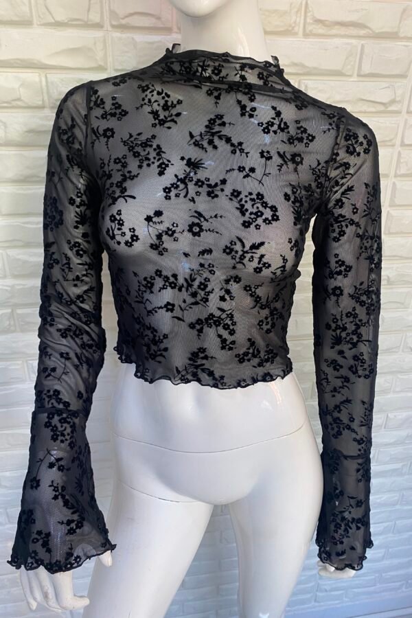 POLERA JULIETA TUL MARGARITA VELVET