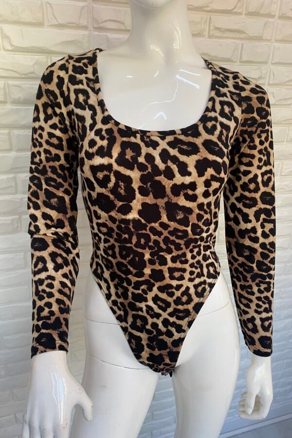 BODY GUADALUPE LYCRA ANIMAL PRINT