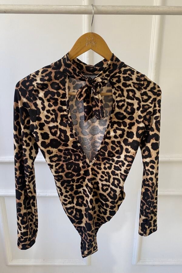 BODY TATIANA LYCRA ANIMAL PRINT