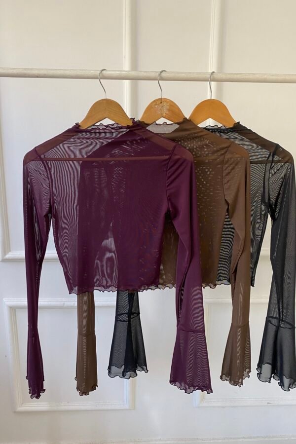 POLERA JULIETA TUL LISO