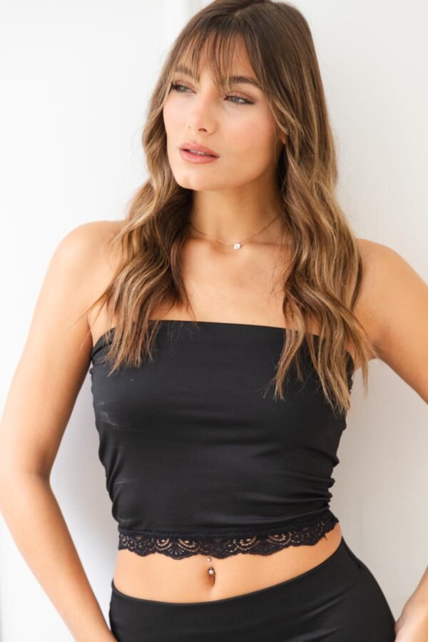 STRAPLESS DEBORA LYCRA PUNTILLA