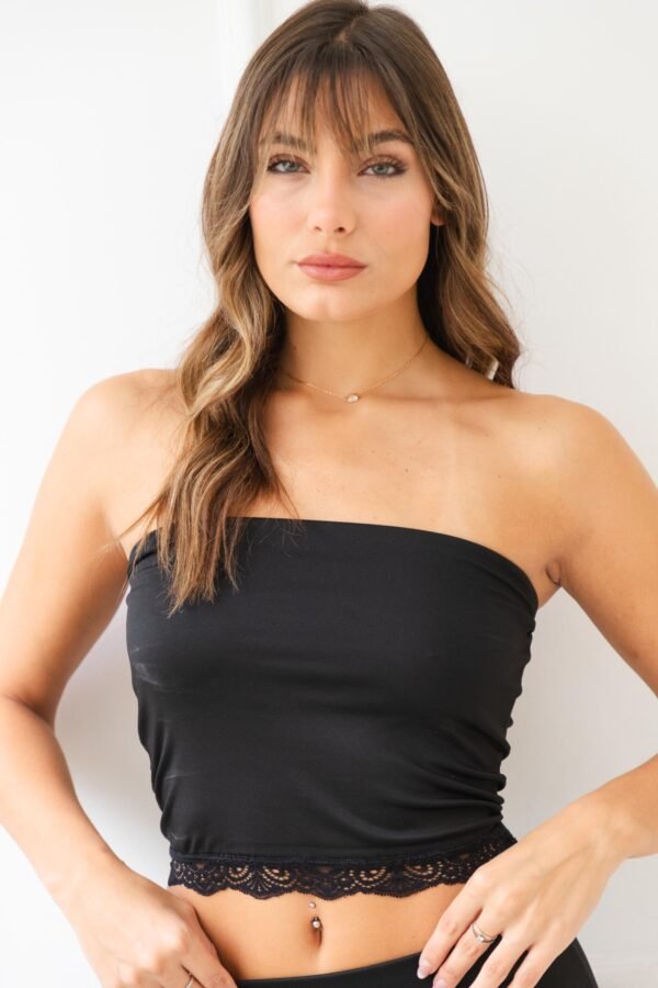 STRAPLESS DEBORA LYCRA PUNTILLA