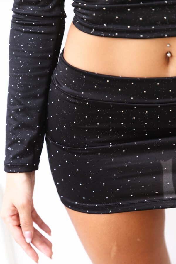 MICRO POLLERA LYCRA GLITTER