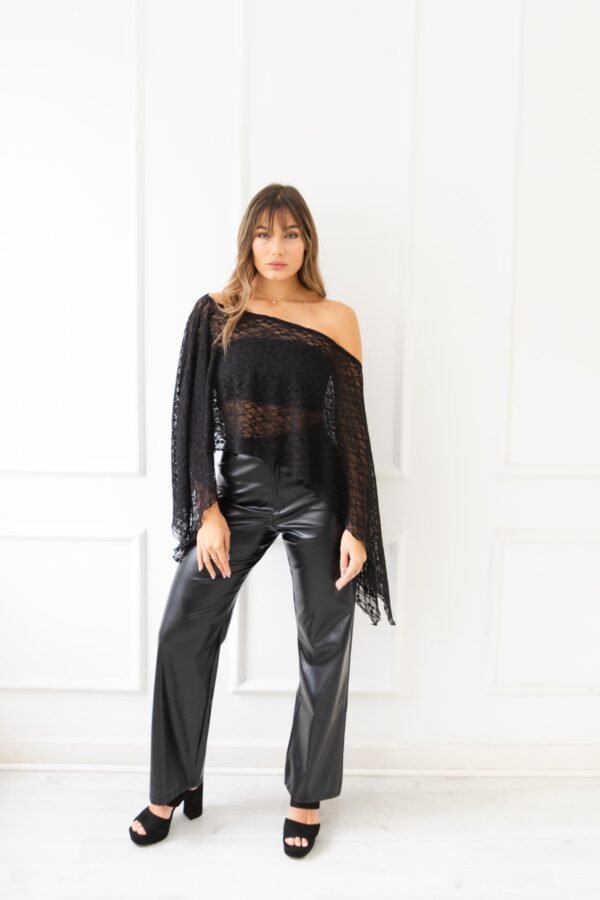 PONCHO BARBARA ENCAJE