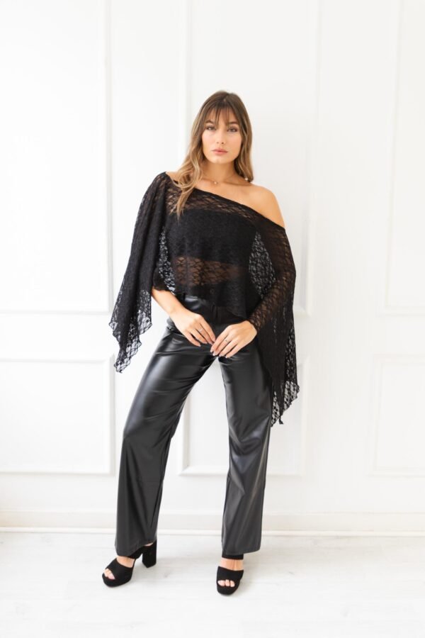 PONCHO BARBARA ENCAJE