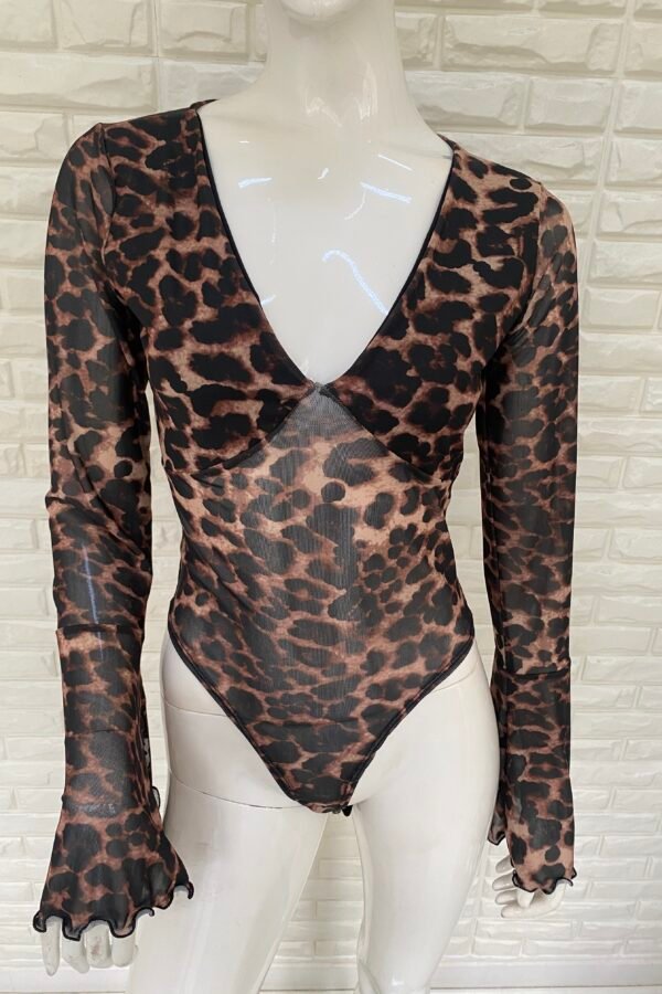 BODY SELMA TUL ANIMAL PRINT