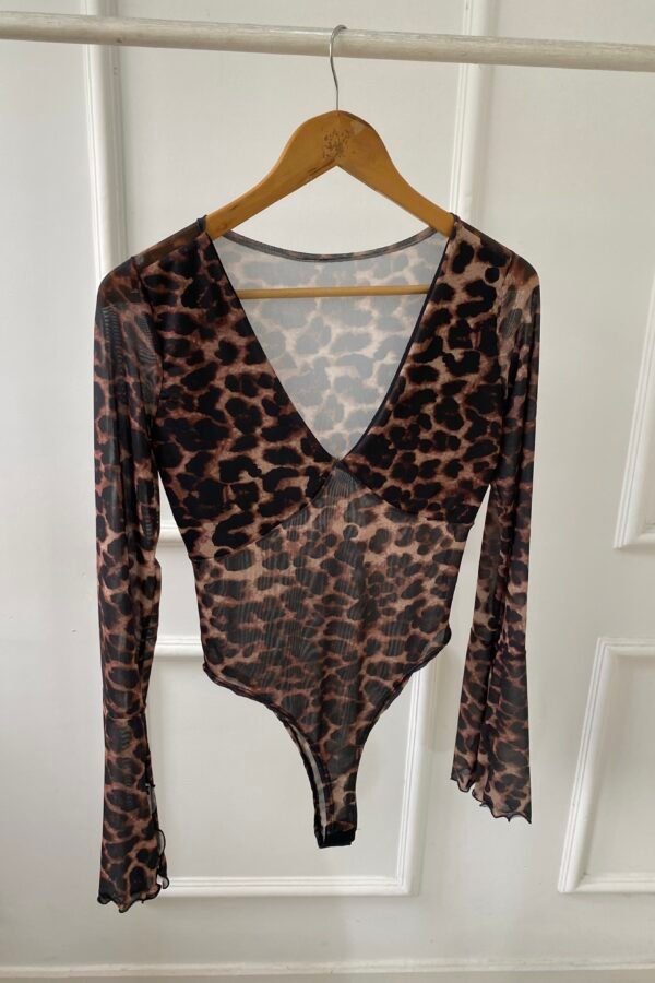 BODY SELMA TUL ANIMAL PRINT