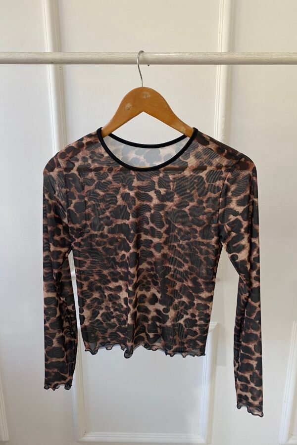 MANGA LARGA TUL ANIMAL PRINT
