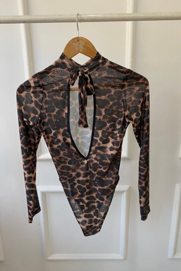 BODY TATIANA TUL ANIMAL PRINT