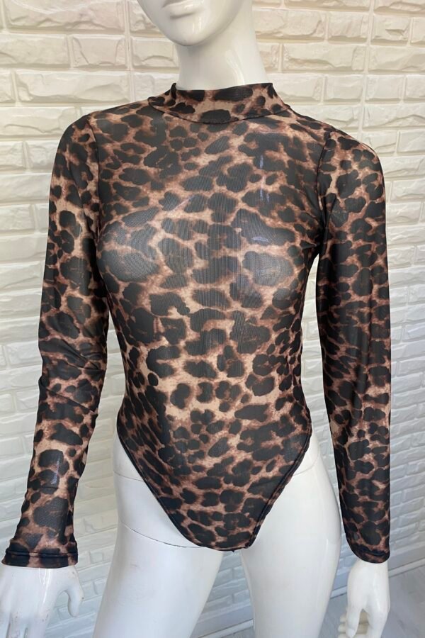 BODY TATIANA TUL ANIMAL PRINT