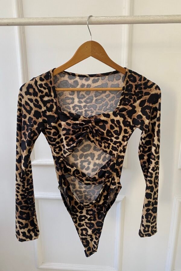 BODY LUDOVICA LYCRA ANIMAL PRINT