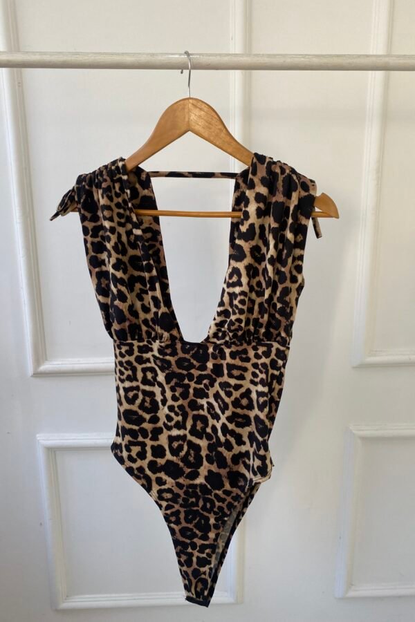 BODY ROMINA LYCRA ANIMAL PRINT