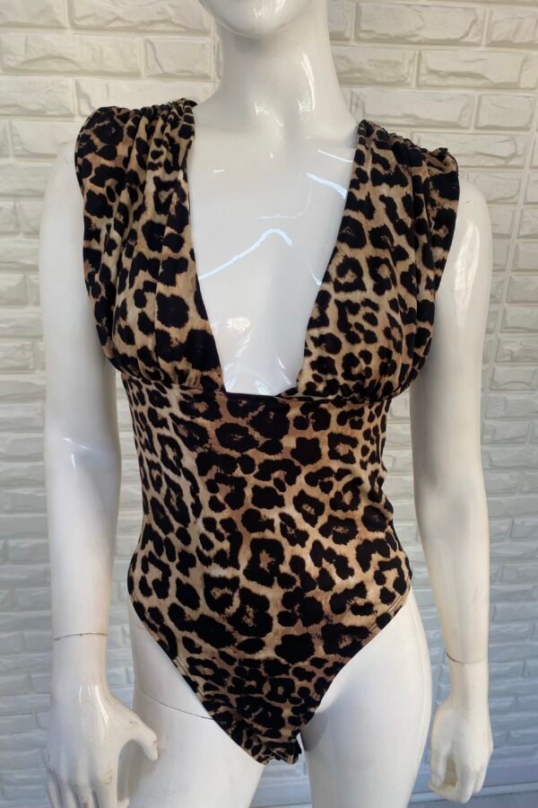 BODY ROMINA LYCRA ANIMAL PRINT