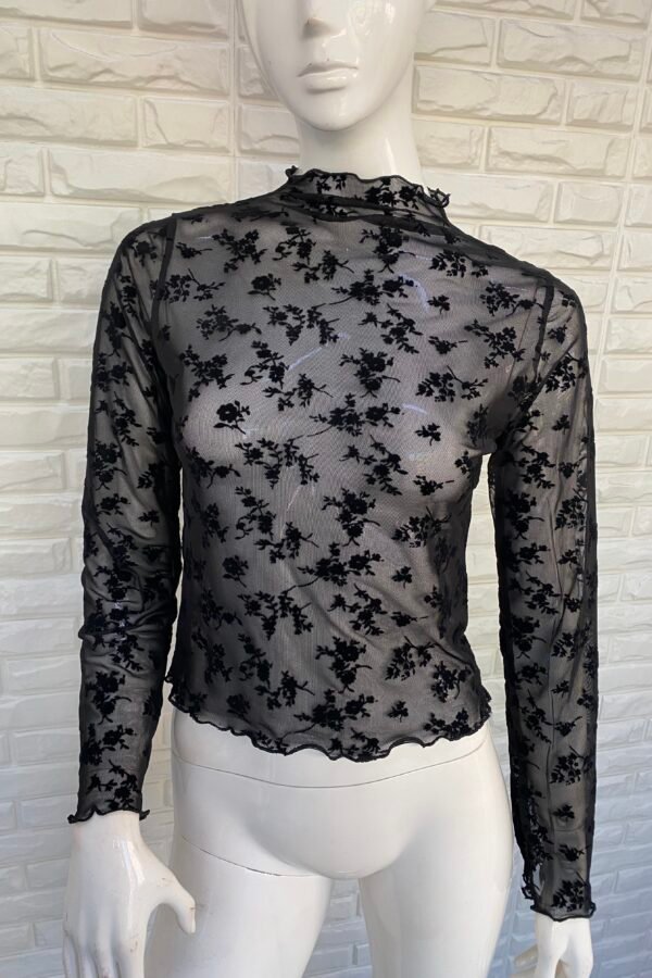 POLERA LISA TUL MARGARITA VELVET