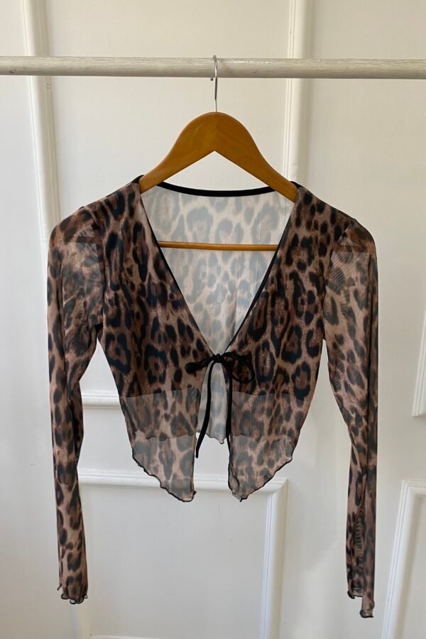 SAQUITO HANNA TUL ANIMAL PRINT