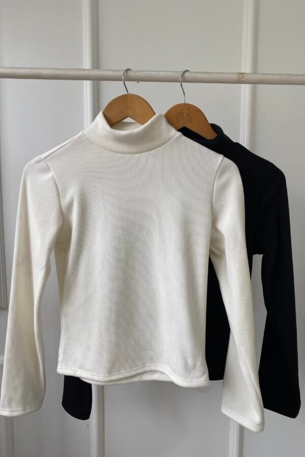 POLERA BASICA MORLEY FRISADO