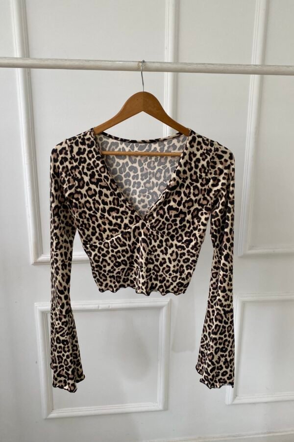 MANGA LARGA SELMA LYCRA ANIMAL PRINT