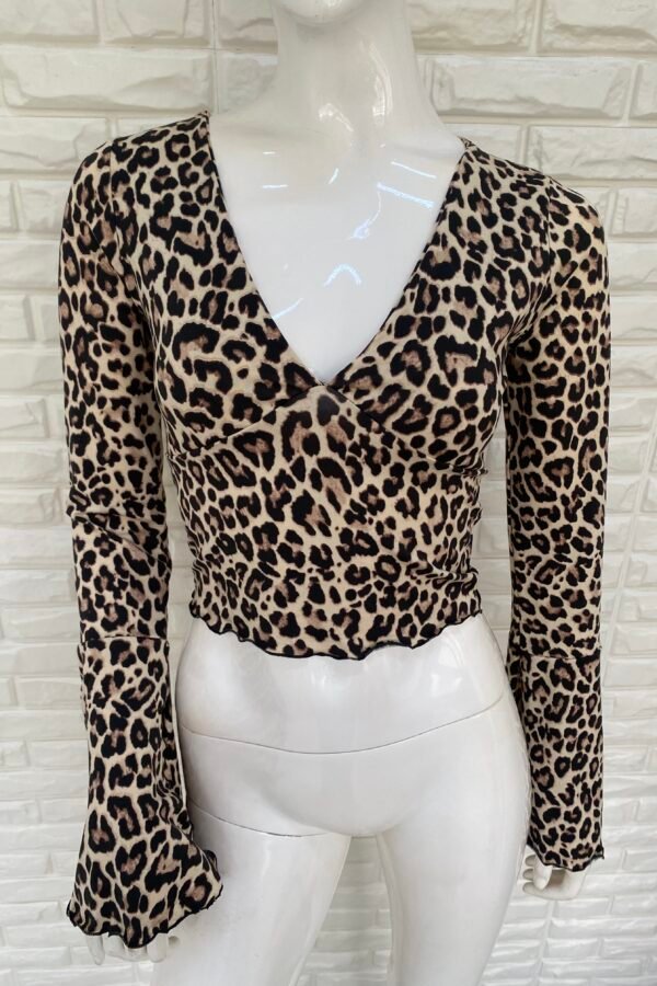 MANGA LARGA SELMA LYCRA ANIMAL PRINT