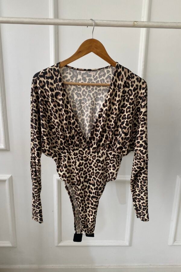 BODY WANDA LYCRA ANIMAL PRINT