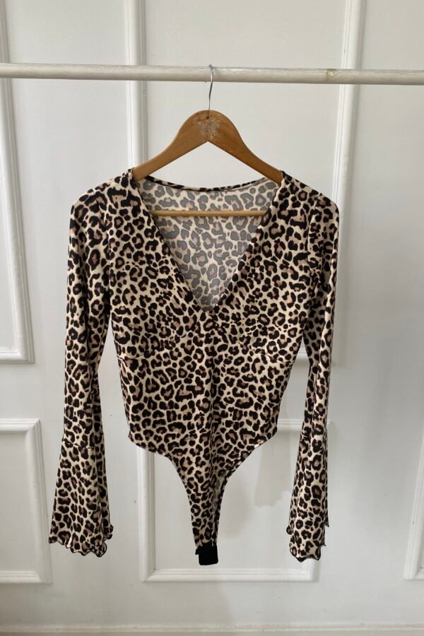 BODY SELMA LYCRA ANIMAL PRINT