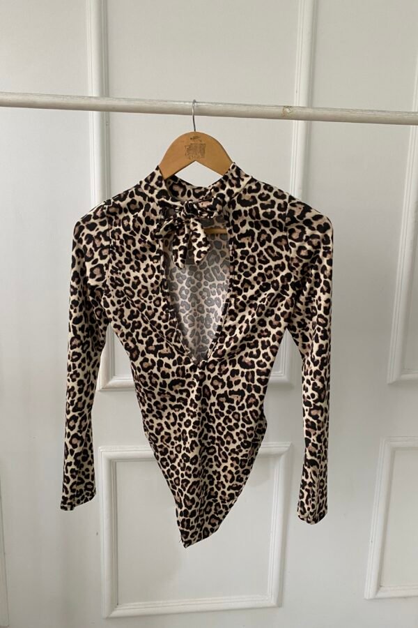 BODY TATIANA LYCRA ANIMAL PRINT