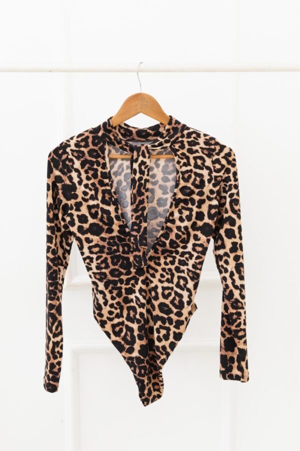 BODY TATIANA LYCRA ANIMAL PRINT