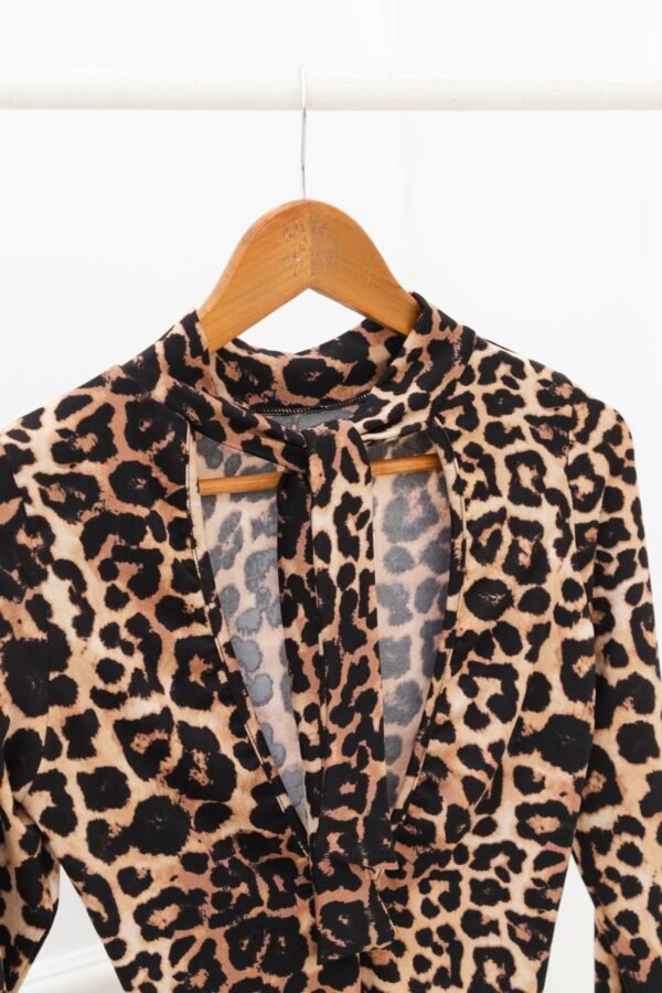 BODY TATIANA LYCRA ANIMAL PRINT