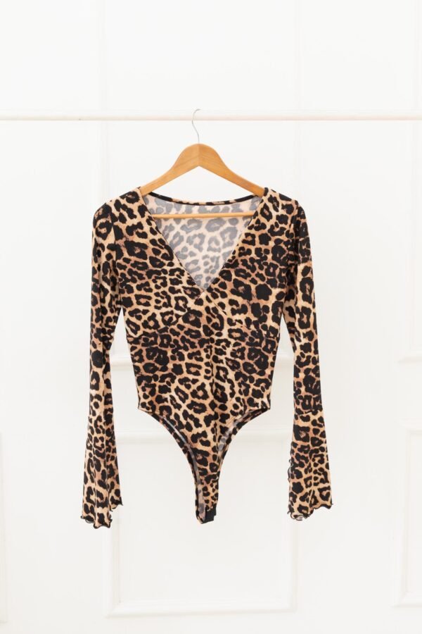 BODY SELMA LYCRA ANIMAL PRINT