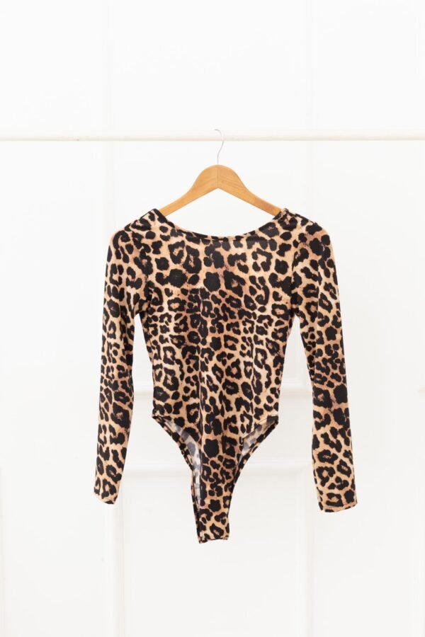 BODY IARA LYCRA ANIMAL PRINT