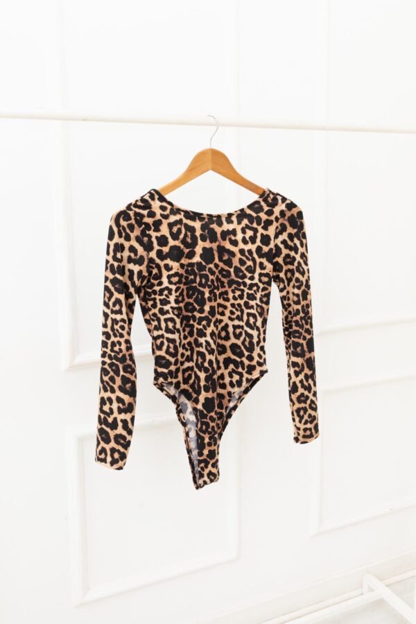 BODY IARA LYCRA ANIMAL PRINT