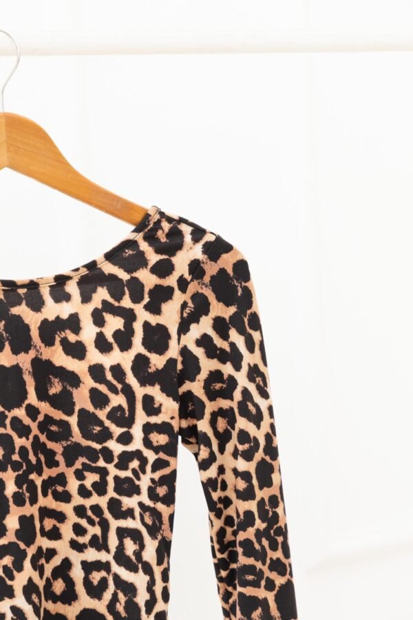 BODY IARA LYCRA ANIMAL PRINT