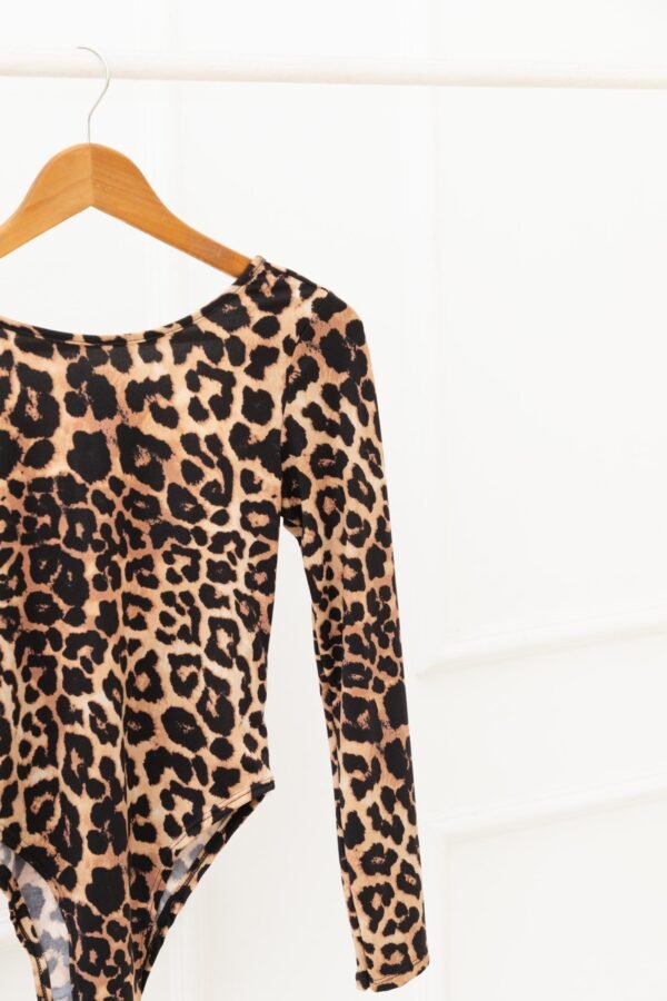 BODY IARA LYCRA ANIMAL PRINT