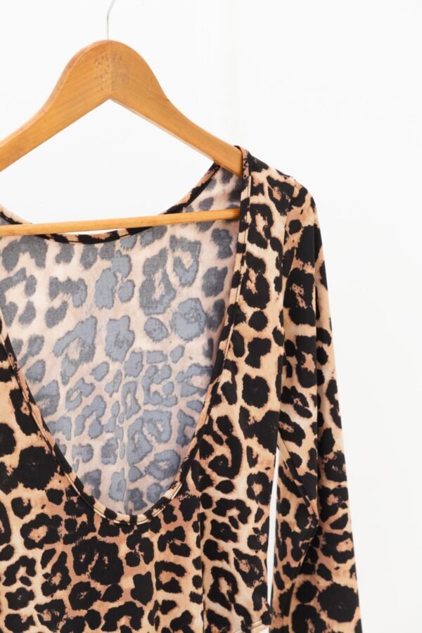 BODY IARA LYCRA ANIMAL PRINT